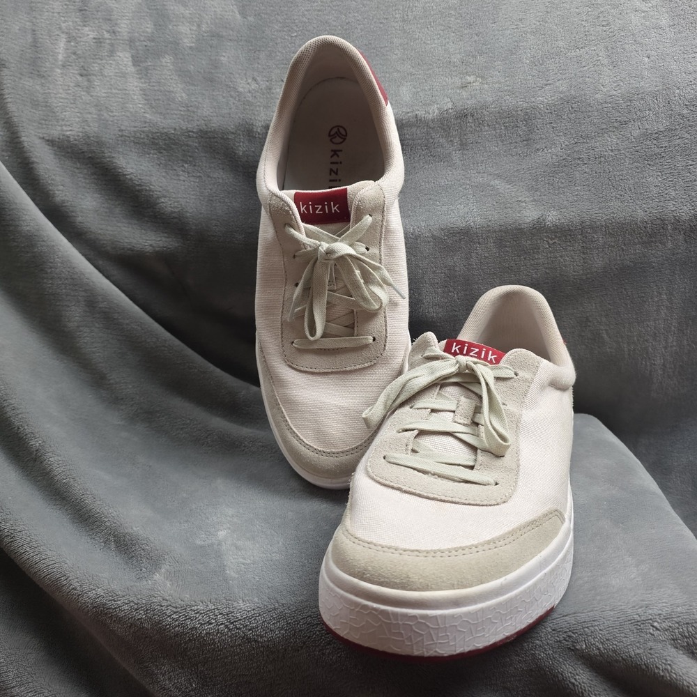 New KIZIK PRAGUE Men's Size 13 Sneakers CREME BRULEE UNISEX - Picture 8 of 8